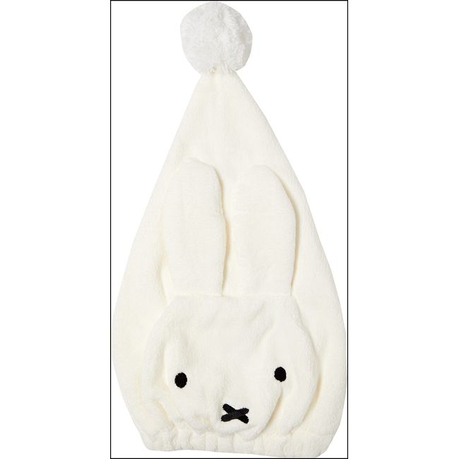 Marushin 5845002200 Children's Miffy Hair Dry Towel Hair Absorbent Quick Drying Towel for Girls and Boys