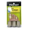 ProFoot Toe Bandages One Size 3 ct