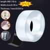Alien 3x Strong Adhesive Double Sided Tape Heavy Duty,Super Clear Thin Two Sided