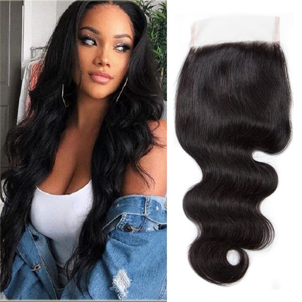 6x6 Hd Lace Closure Body Wave Human Hair Bleached Knots 6 6 Lace Closure Unprocessed Virgin Hair 150 Density 6x6 Closure Only Swiss Lace Hand Tied 6 x 6 Closure Pre Plucked with Baby Hair 9a 16 Inch