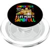 Sandcastles Make Your Life More Sandfull PopSockets PopGrip for MagSafe
