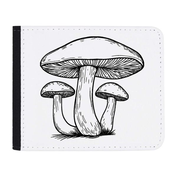 Azeeda 'Three Mushrooms' Wallet (WL00028464)
