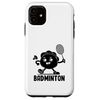 Dumpling Playing Badminton Sports Player Athlete Game Case for iPhone 11