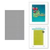 Spellbinders Fresh Picked Columns Embossing Folder, Clear