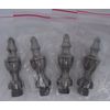 Baldwin Steeple Tip 1091-151 Antique Nickel Hinge Steeple Tips Set / 4 NEW 129K