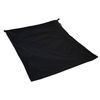 Solo Tourist Waterproof Drawstring Pouch, Proof Drawstring Bag, Size LL, Black
