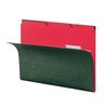 Smead Interior File Folder, 1/3-Cut Tab, Letter Size, Red, 100 per Box (10267)