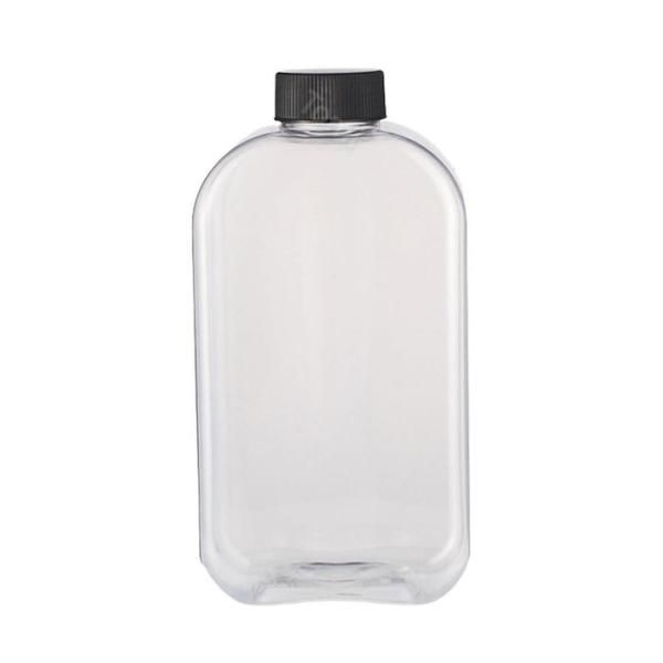 [OFK33Q19] Black transparent container with cap