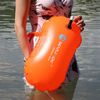 Swim Buoy - Pull Buoy for Open Water,Lightweight and Brightly Colored (Green)