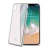 Celly ESLASERMAT900BK Laser Matt Protective Case for iPhone X/XS Silver/Black