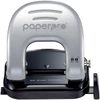 Bostitch Office EZ Squeeze Reduced Effort 2-Hole Punch, 20 Sheets, Locking Handle, Silver (2310)