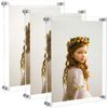 11X14 Clear Acrylic Wall Mount Floating Frameless Picture Frame for Degree Certi