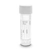 RE-GEN 50Pcs, 30ml Transperant Plastic Specimen Sample Liquid Container Pots - Secure Screw Top Lids, Clear Identification Label Markers