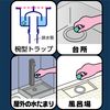 排水口 コバエ退治 ヌメリとりプラス 3錠入り
