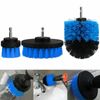 Drill Brush Set Power Scrubber Drill Attachments For Carpet Tile Grout Cleanings