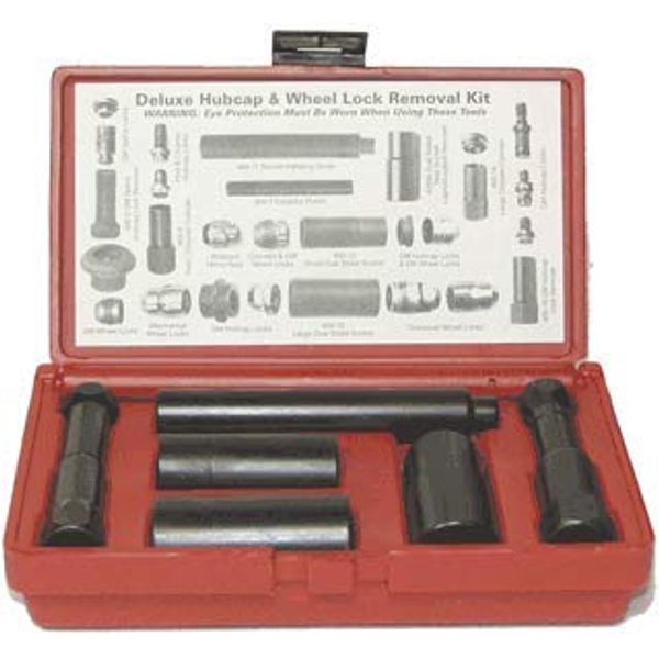 Deluxe Hubcap & Wheel Lock Removal Kit
