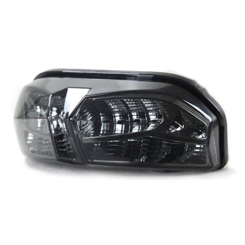 Integrated Sequential LED Tail Lights Smoked Lens for 2011-2013 Yamaha FZ8