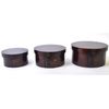 Kiso Kogei Wiping Lacquer Bending Ring Ohitsu (3 Pairs)
