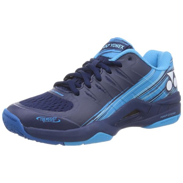 Yonex Tennis Shoes, Power Cushion, Aerus Dash 3GC, navy/ice blue