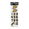 NHL Helmet Sticker Set Sportstar Team Anaheim Ducks