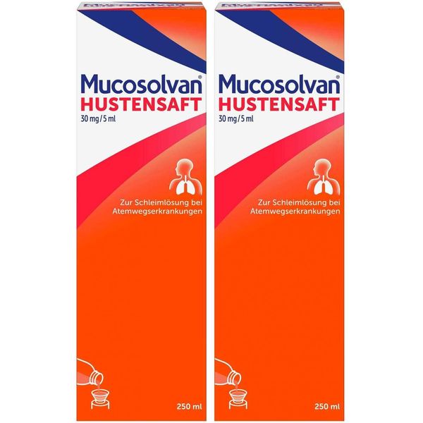 Mucosolvan Juice 30mg/5ml Twin Pack