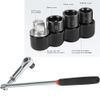 4180 Actuator Motor Tool Set includes 5.5mm 7mm 8mm Socket --5 pc