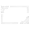 1 Segment | Segment Arch to Strip AC252 | Stucco | PU | Shockproof | Perfect | AC252-11