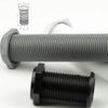 wellenshop Durchführung Kabeldurchlass 65 mm Schwarz
