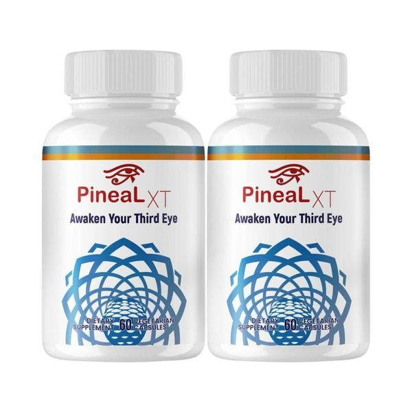 2-PackPineal XT Nootropic Pills- Pineal XT Brain Productivity Support - 120 Caps