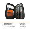 GSI Outdoors, Santoku Knife Set, For Camping, Grey