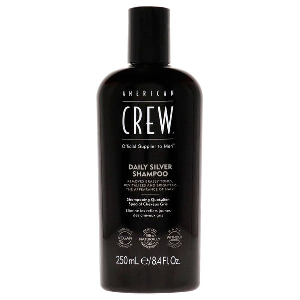 American Crew Daily Silver Shampoo For Men 8.45 oz Shampoo