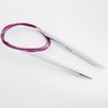 KnitPro 80 cm x 5 mm Nova Fixed Circular Needles, Silver