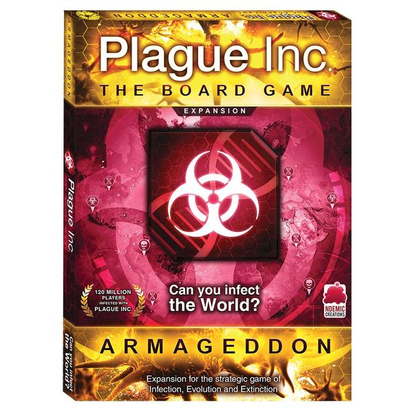 Plague Inc. Board Game Expansion | Strategy Board Game for Adults and Teens | Fun Game for Game Night | Ages 14 and up | 1 to 5 Players | Average Playtime 60 - 90 Minutes | Made by Ndemic