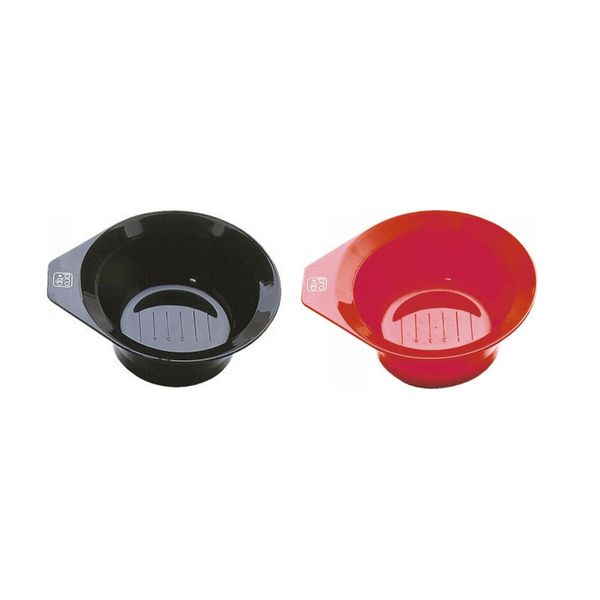 Pro-Tip Non-Slip Hair Colour Mixing Bowl, Red, TNTBR