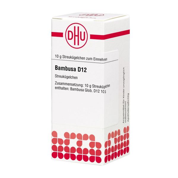 Bambusa D12 DHU Globuli, 10 g GLO