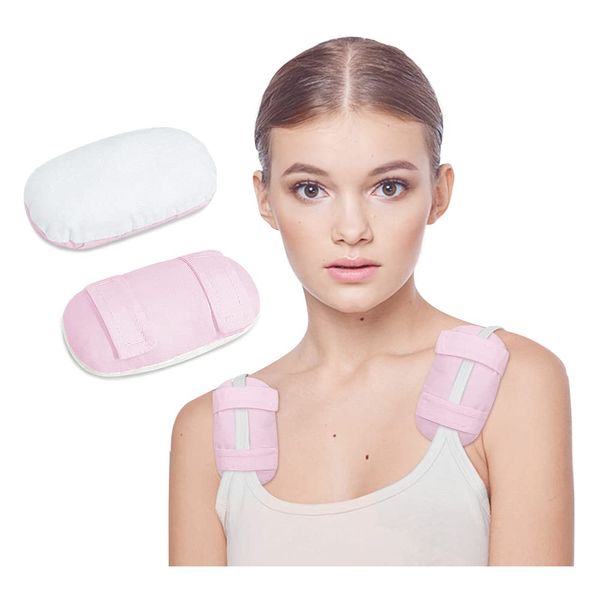 Zelen Pacemaker Incision Protector Post Surgery Bra Strap Pad Chest Cushion to Prevent Wound Rubbing for Heart Surgery Recovery Support Pad for Bra Straps Chest Port Cushion Support 2 Pack