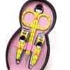 Nail Care 6 Piece Set Kokeshi Wind with Case (Yellow)