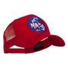 Lunar Landing NASA Patched Mesh Back Cap - Red OSFM