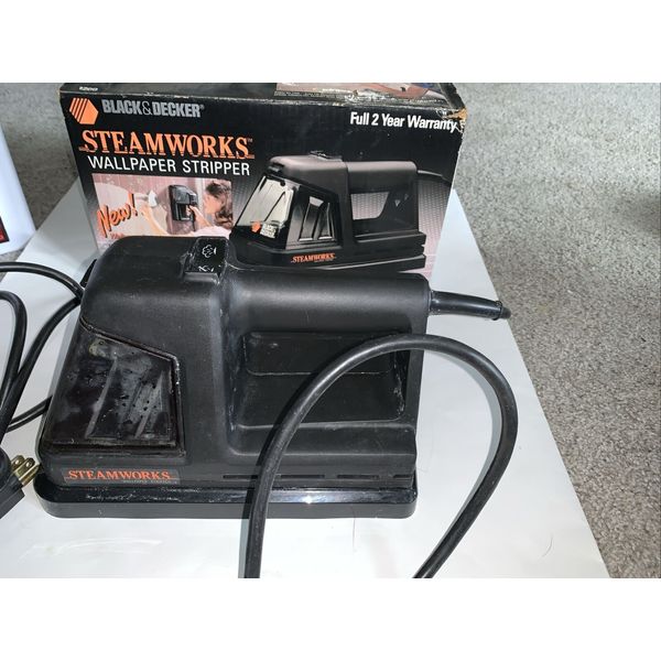 Black Decker Steamworks Wallpaper Stripper Remover Model 1200 Tested Works