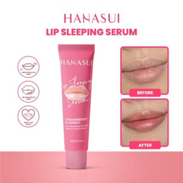 Hanasui Lip Sleeping Serum--LightWeight & Leaves No Marks