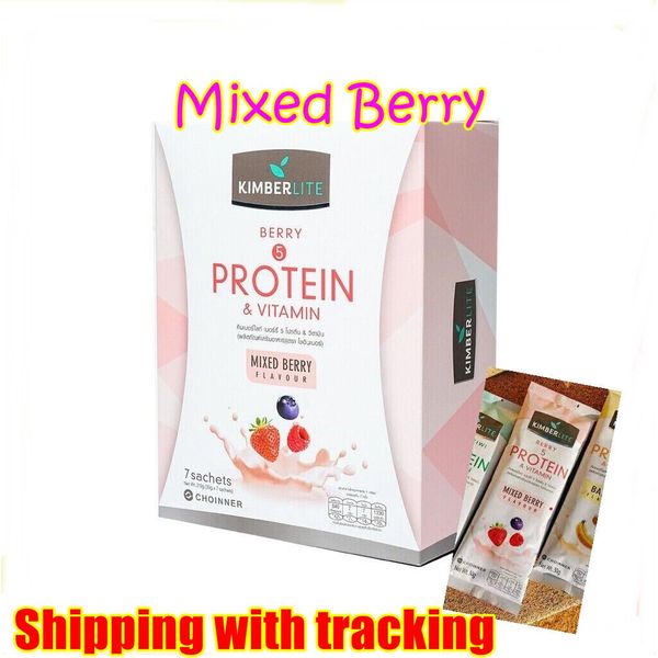 Kimberlite 5 Protein Mixed Berry Vitamins Supplement Healthy Beauty High Protein