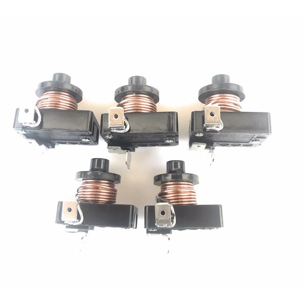 5 Pcs Refrigerator Starter Fractional Relays 1/4 HP-115 V Compressor Replacement