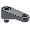 Tanax SA-25 Napoleon Offset Holder for Motorcycle Mirror, 45 Black