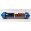 2 Clear Refillable Catalytic Carbon Mineral KDF 55 Inline Filter RO system 