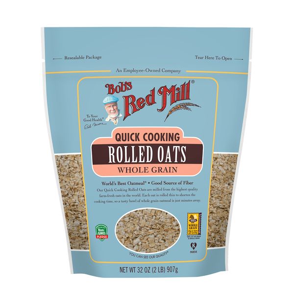 Bob's Red Mill Quick Cooking Rolled Oats, 32 Ounce