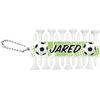 YouCustomizeIt Personalized Soccer Golf Tees & Ball Markers Set