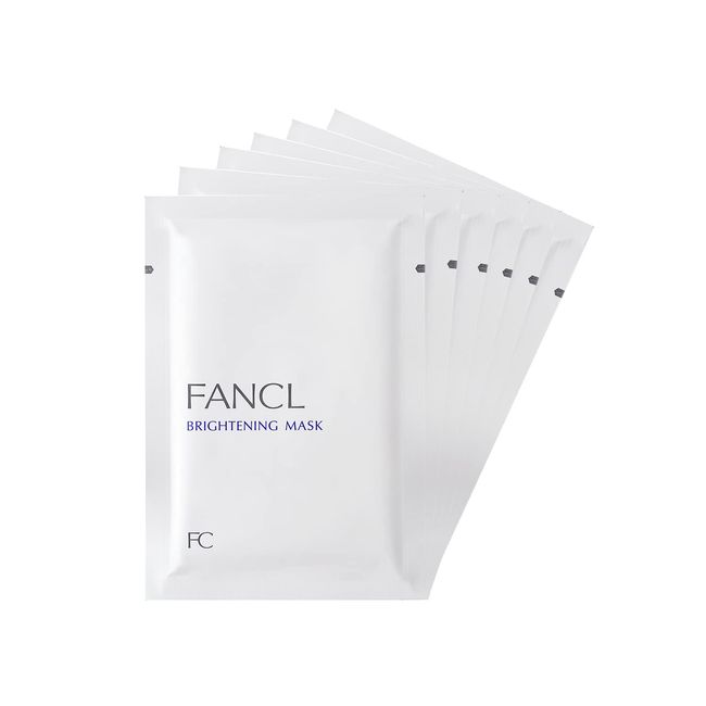 FANCL (New) Brightening Mask 21mL x 6 sheets &lt;Quasi-drug&gt; Face mask additive-free (whitening/rough skin) stain prevention vitamin C