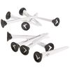 Callaway Par-Tee Plastic Golf Tees, 10 Pack,White