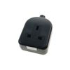 Ex-Pro 1 Gang High Impact Trailing Extension Socket, without Plug and Cable, 13A, Black - 5 Pack