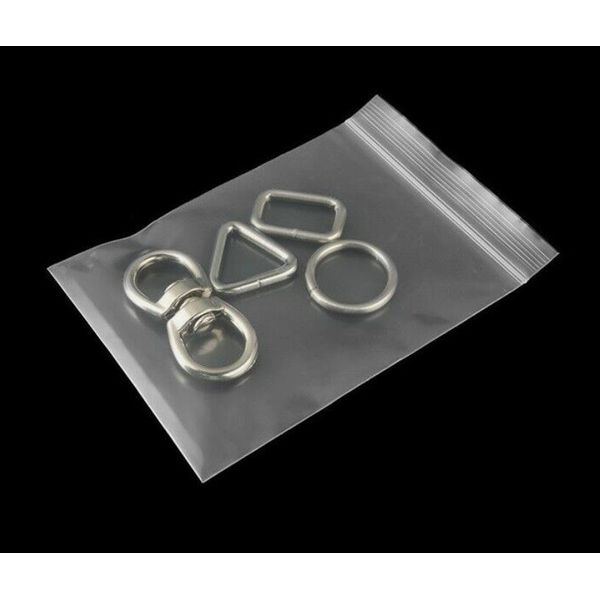 1000 PLASTIC BAG 3x3 zip lock clear small item poly bags